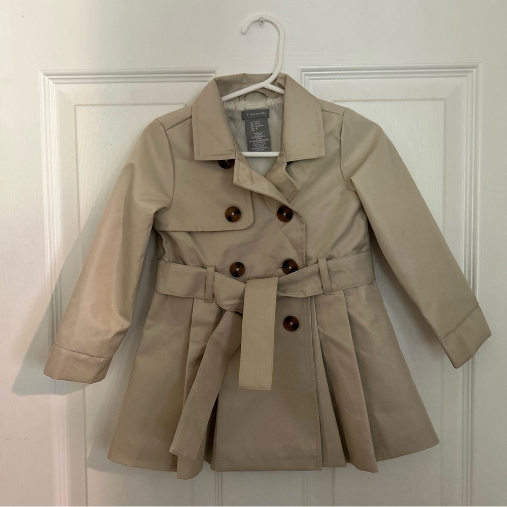 Tahari Toddler Spring Trench Coat